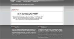 Desktop Screenshot of jessiejefferslaw.com